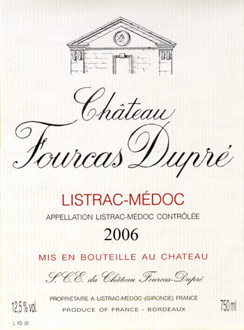 Wein Bordeaux Ch�teau Fourcas Dupr� 2010